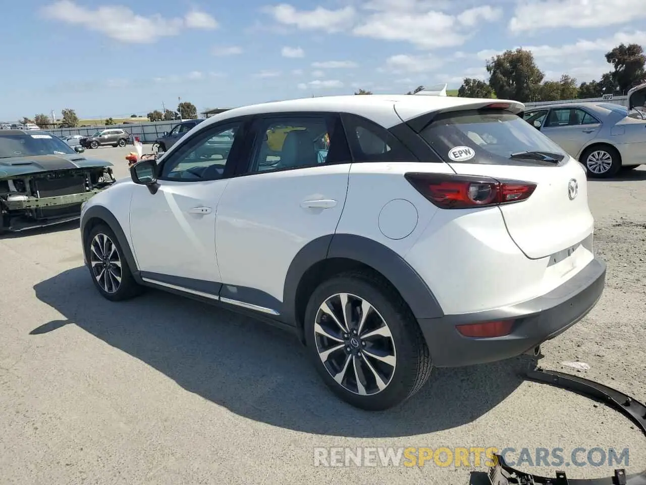 2 Photograph of a damaged car JM1DKDD76K0436980 MAZDA CX-3 2019