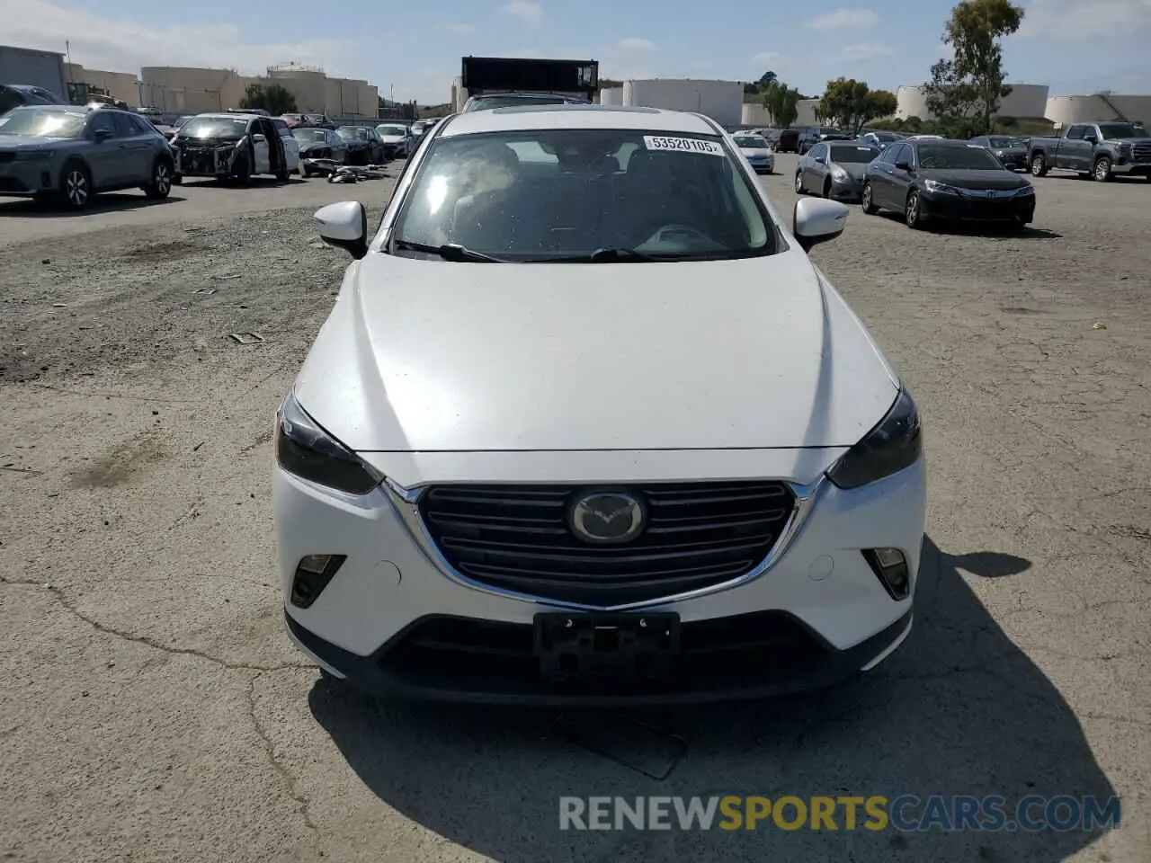 5 Photograph of a damaged car JM1DKDD76K0436980 MAZDA CX-3 2019