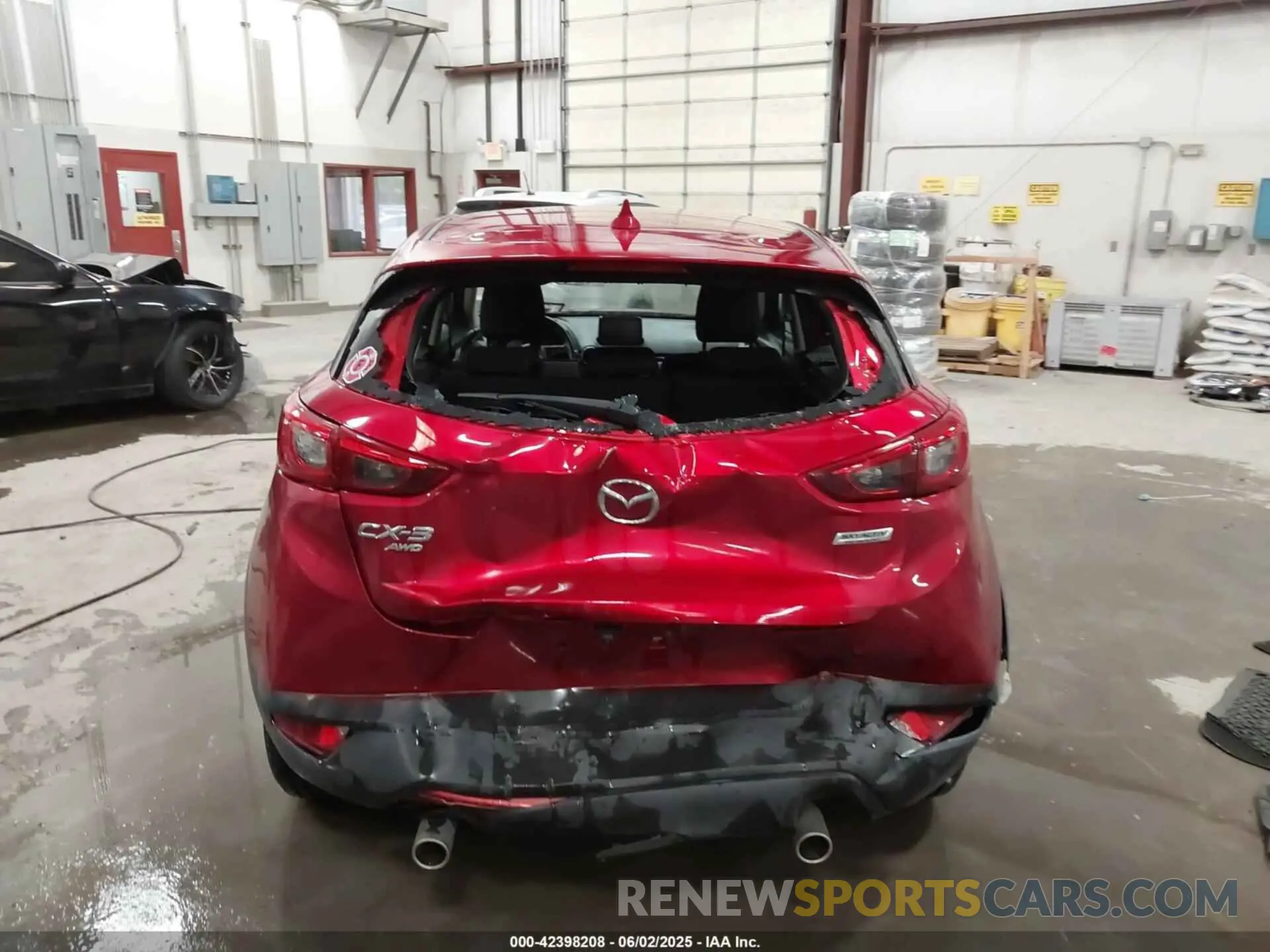 15 Photograph of a damaged car JM1DKFB70K0423396 MAZDA CX-3 2019