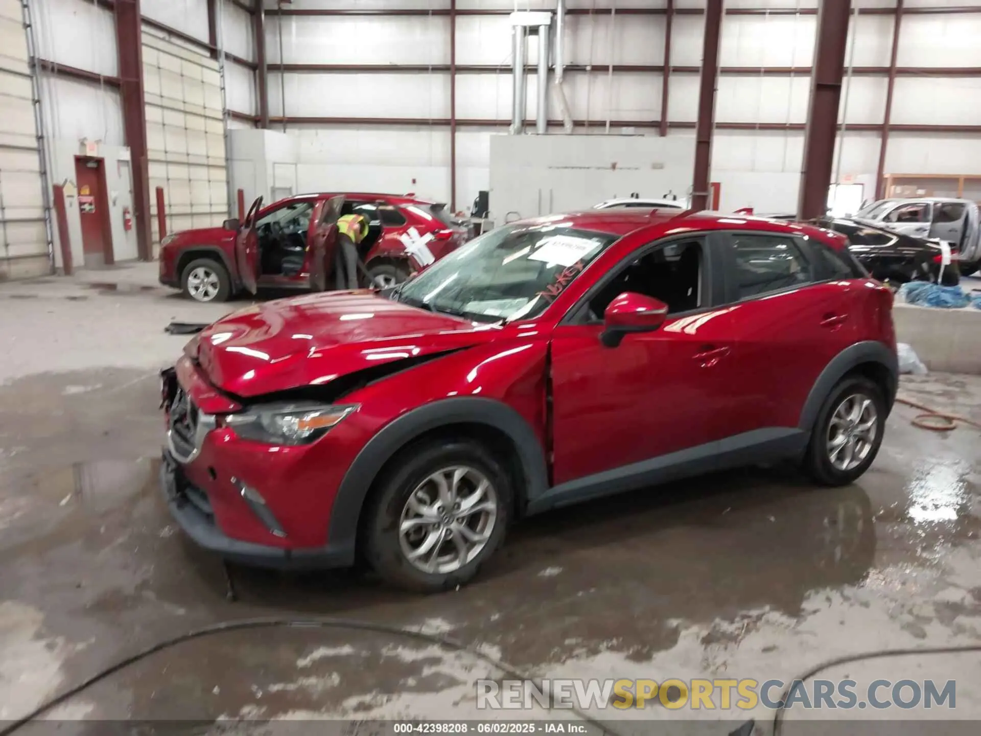 2 Photograph of a damaged car JM1DKFB70K0423396 MAZDA CX-3 2019