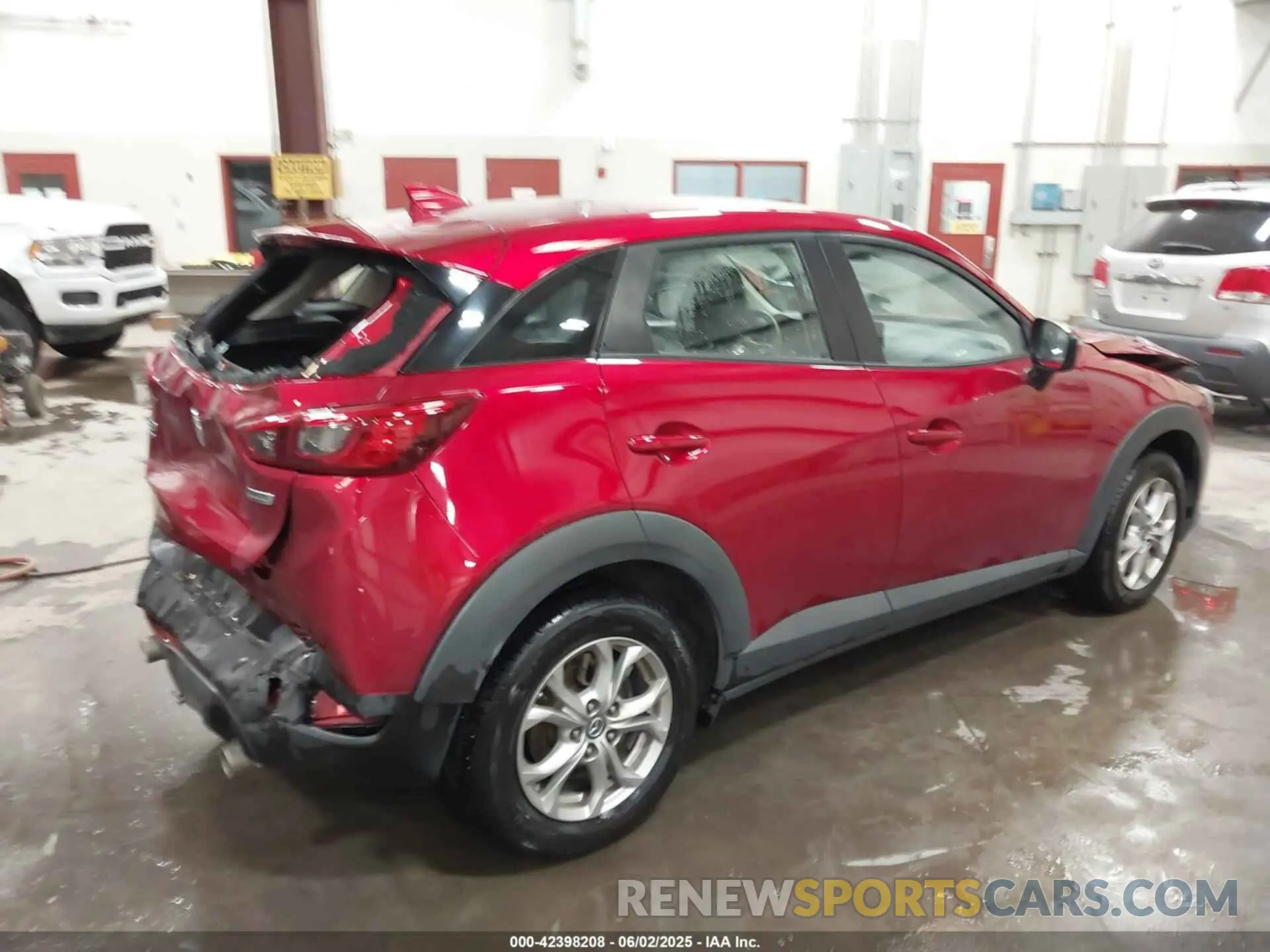4 Photograph of a damaged car JM1DKFB70K0423396 MAZDA CX-3 2019