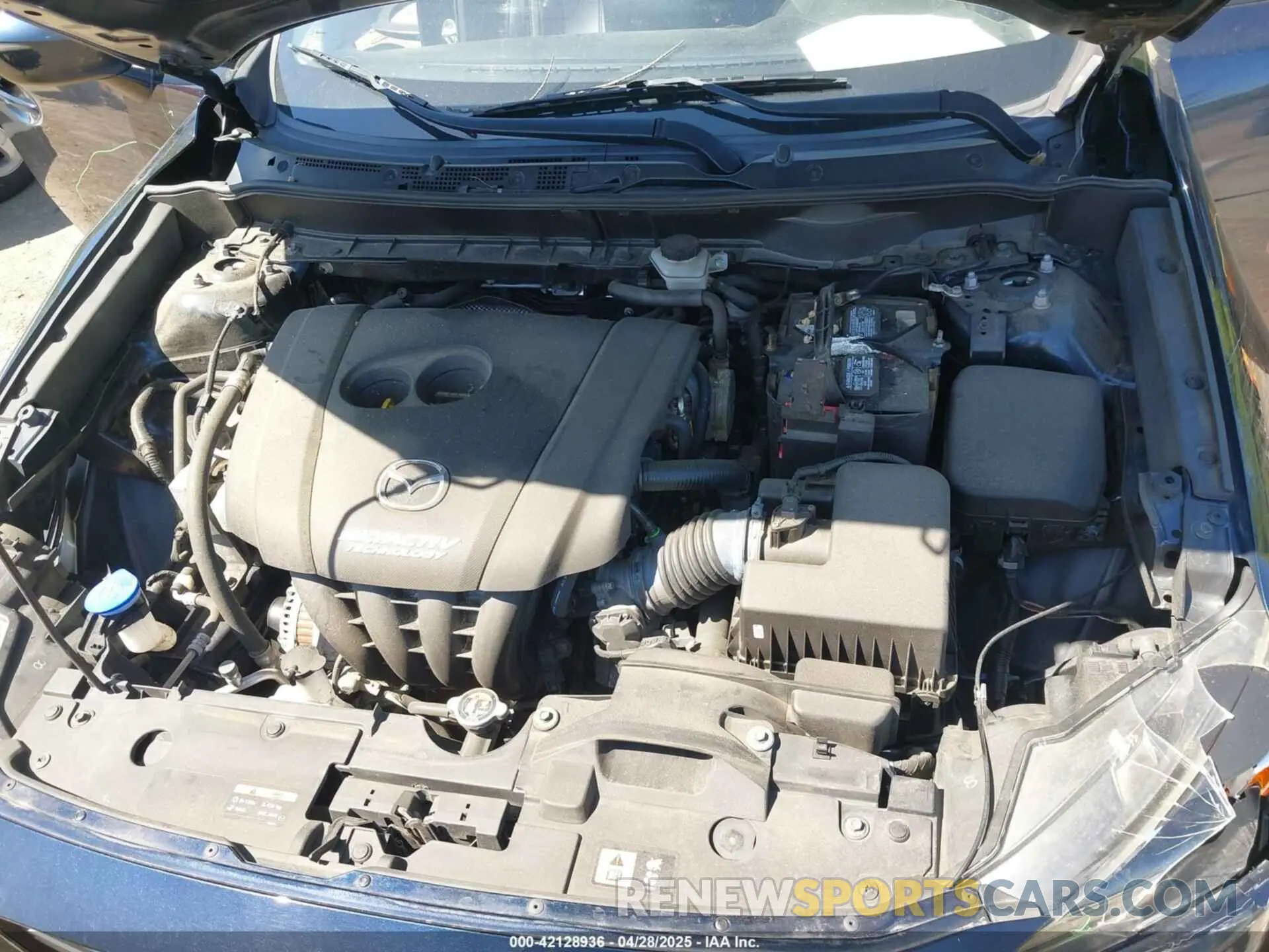 10 Photograph of a damaged car JM1DKFB70K1451421 MAZDA CX-3 2019