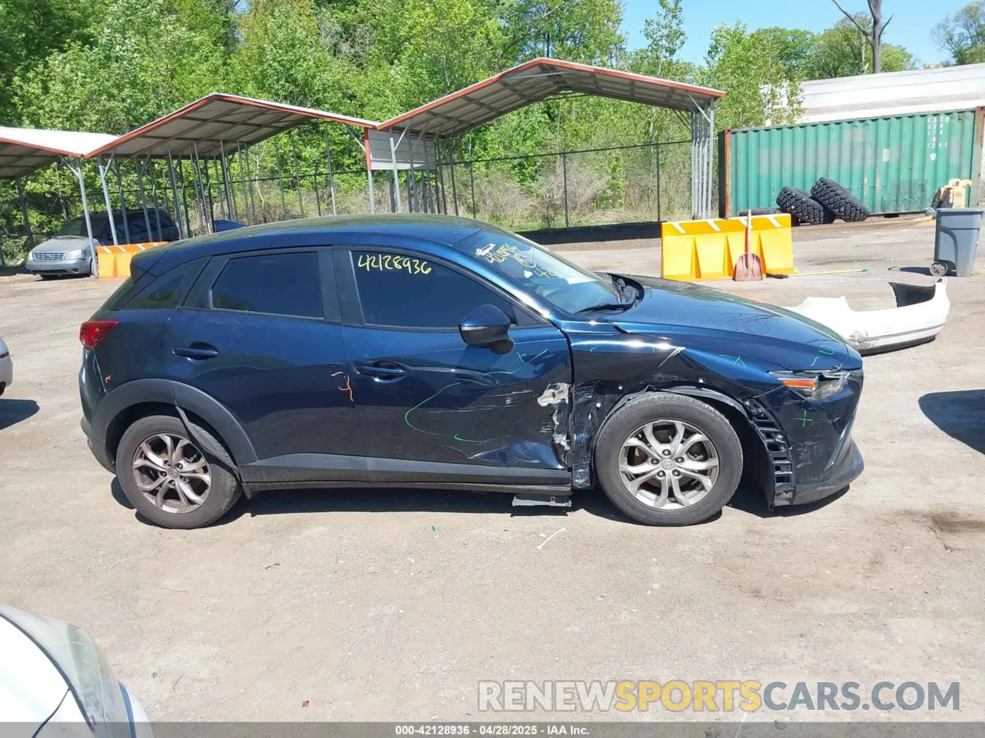 14 Photograph of a damaged car JM1DKFB70K1451421 MAZDA CX-3 2019