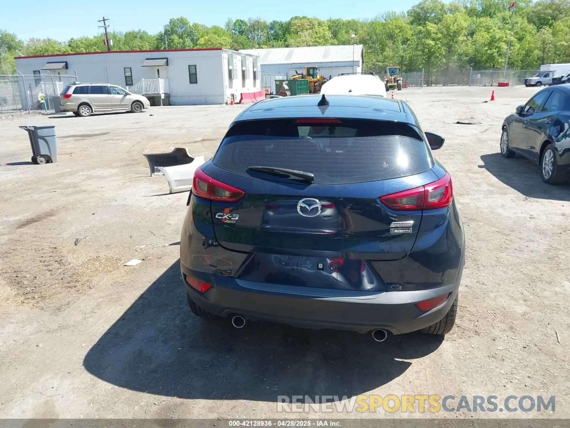 17 Photograph of a damaged car JM1DKFB70K1451421 MAZDA CX-3 2019
