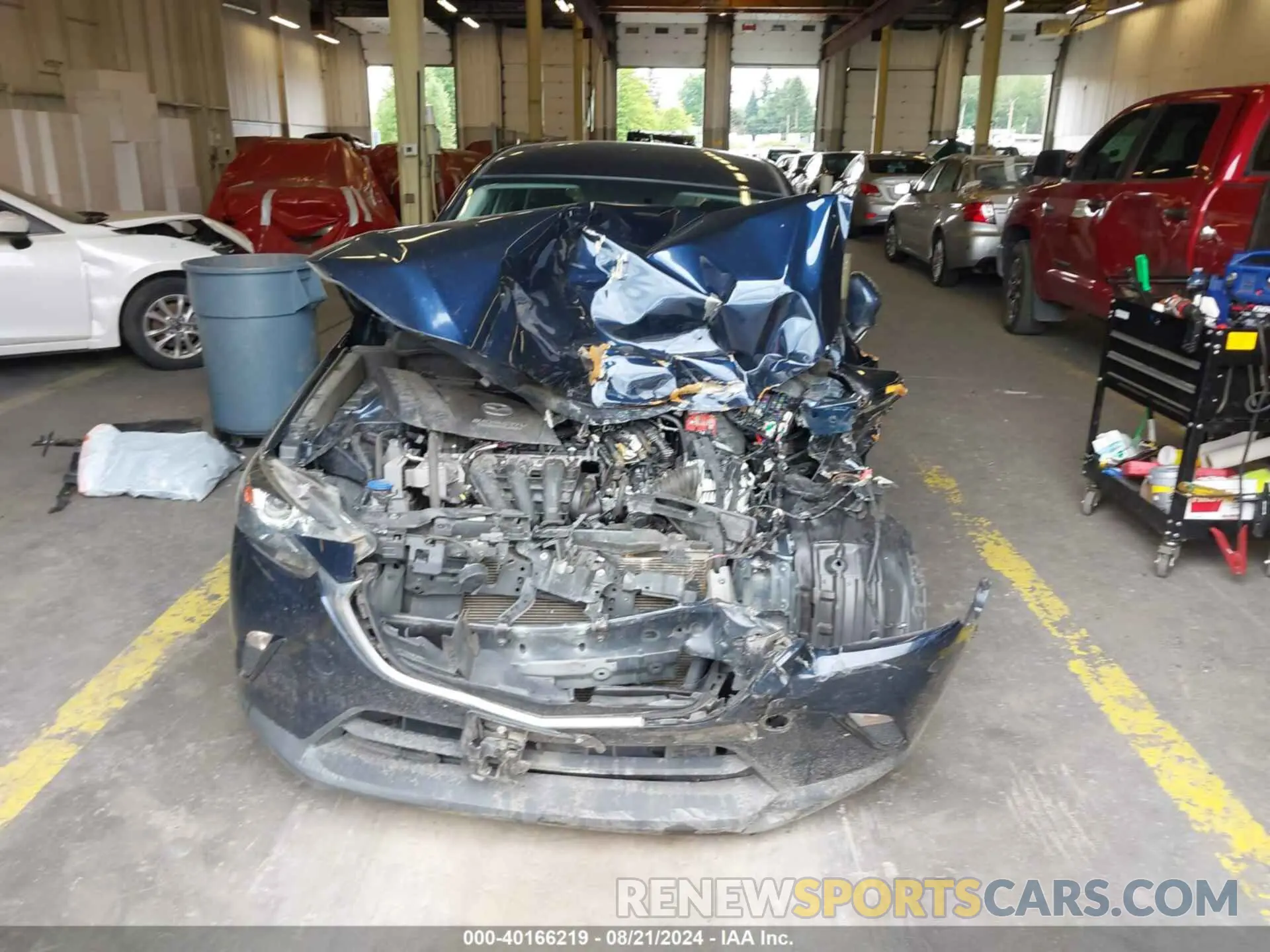 13 Photograph of a damaged car JM1DKFB70K1453573 MAZDA CX-3 2019