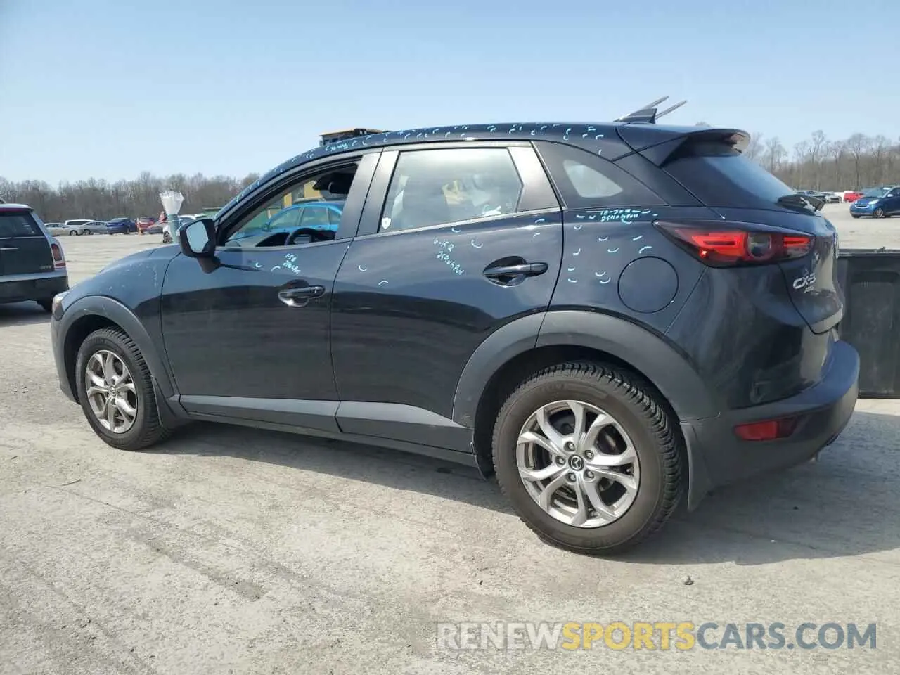 2 Photograph of a damaged car JM1DKFB70K1459566 MAZDA CX-3 2019