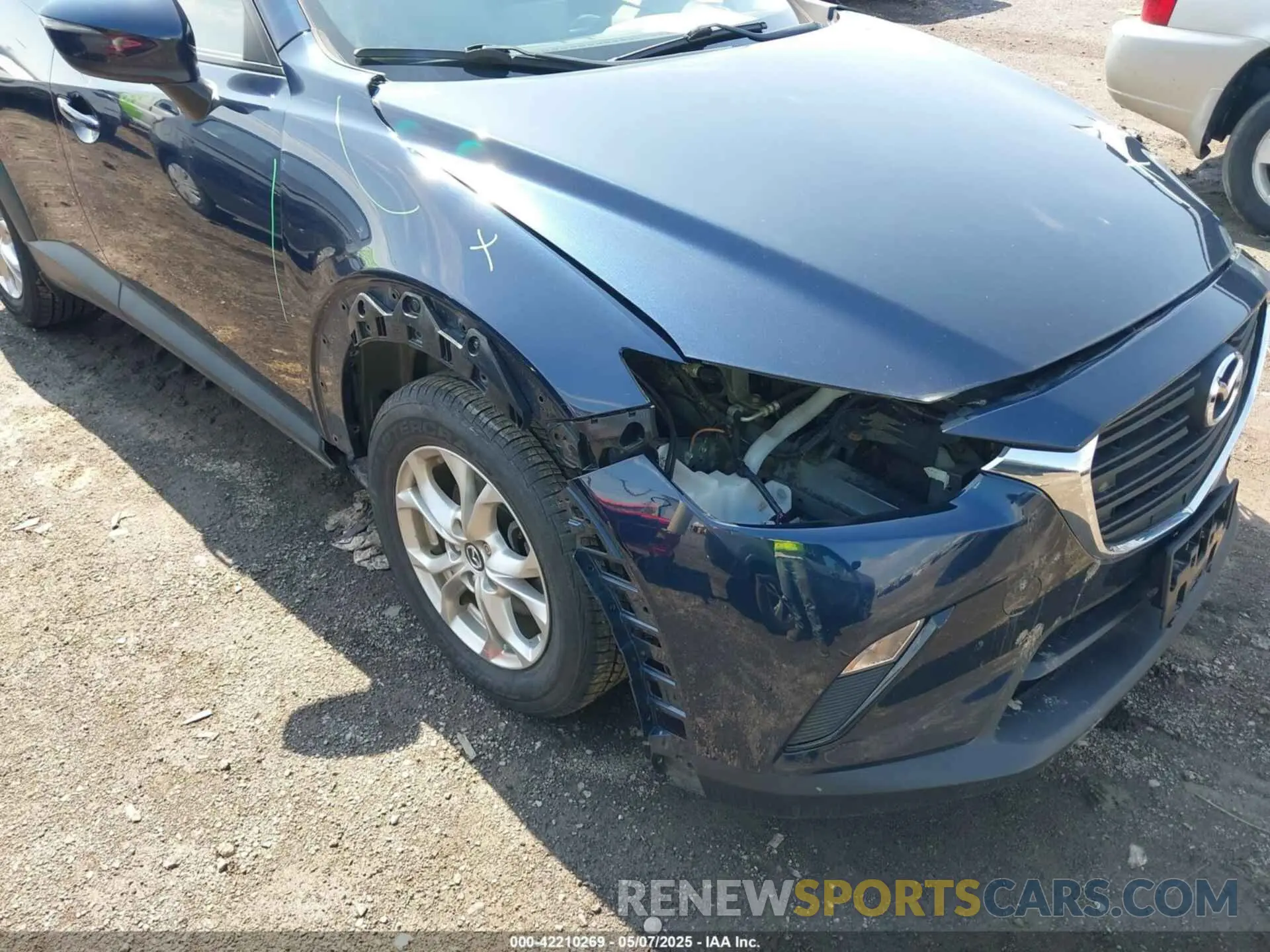 17 Photograph of a damaged car JM1DKFB71K0445584 MAZDA CX-3 2019