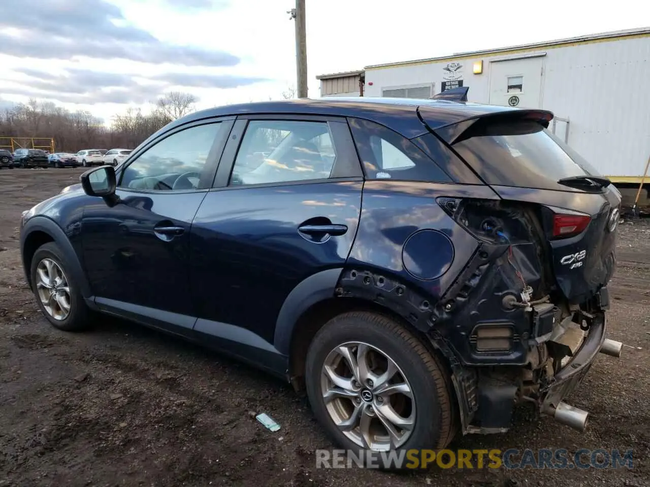 2 Photograph of a damaged car JM1DKFB71K1450746 MAZDA CX-3 2019