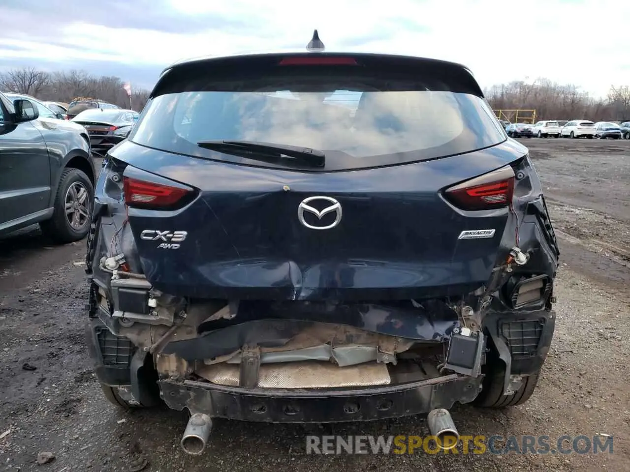 6 Photograph of a damaged car JM1DKFB71K1450746 MAZDA CX-3 2019