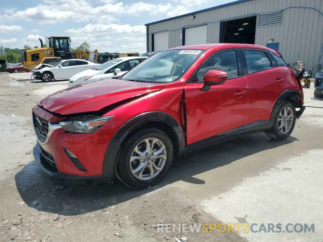 1 Photograph of a damaged car JM1DKFB72K1453767 MAZDA CX-3 2019