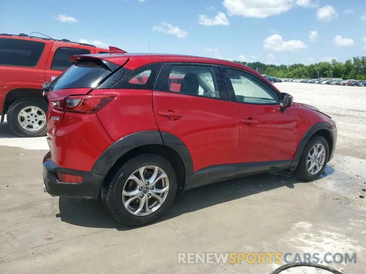 3 Photograph of a damaged car JM1DKFB72K1453767 MAZDA CX-3 2019
