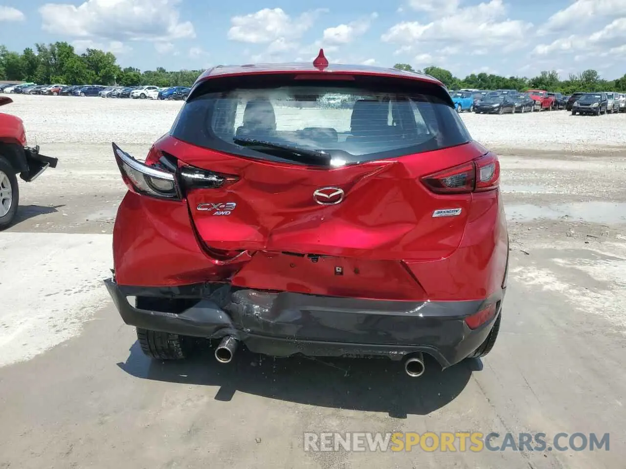 6 Photograph of a damaged car JM1DKFB72K1453767 MAZDA CX-3 2019