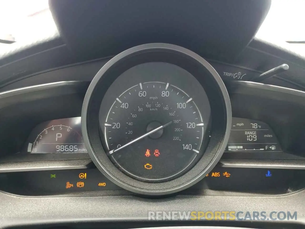 9 Photograph of a damaged car JM1DKFB72K1453767 MAZDA CX-3 2019