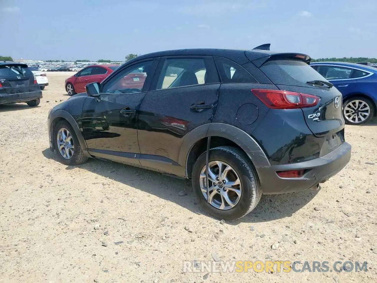 2 Photograph of a damaged car JM1DKFB72K1460962 MAZDA CX-3 2019