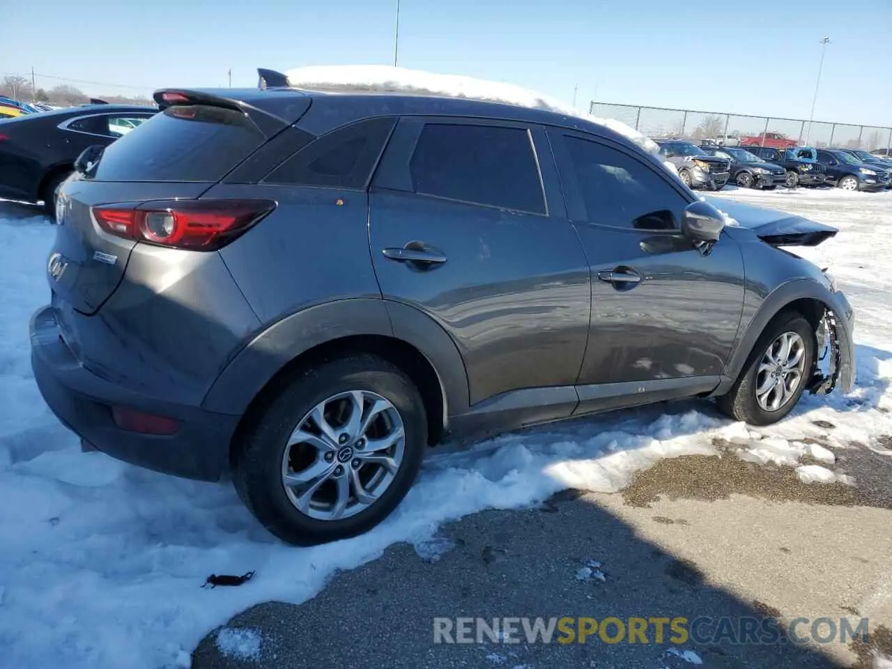 3 Photograph of a damaged car JM1DKFB73K0406480 MAZDA CX-3 2019