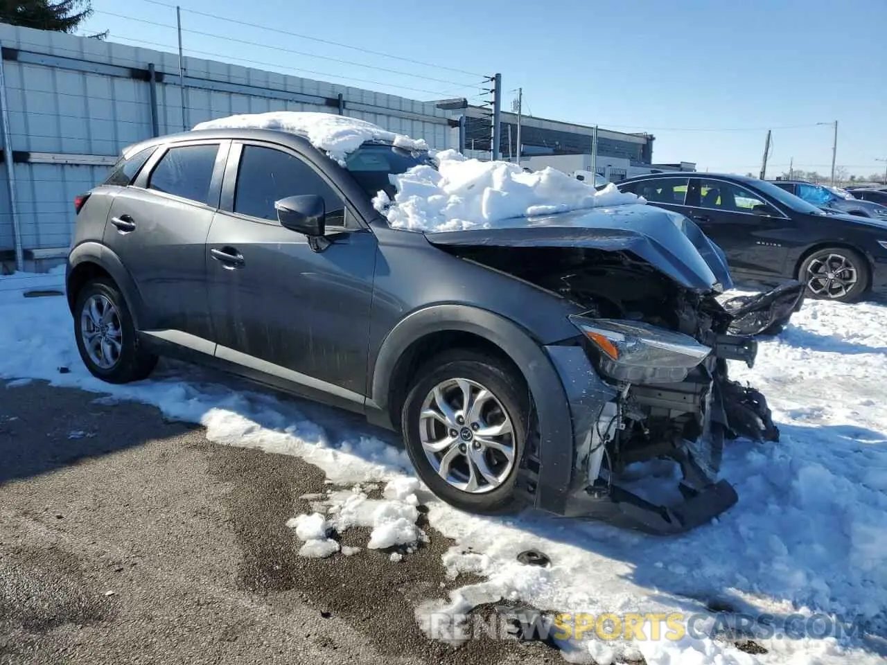 4 Photograph of a damaged car JM1DKFB73K0406480 MAZDA CX-3 2019