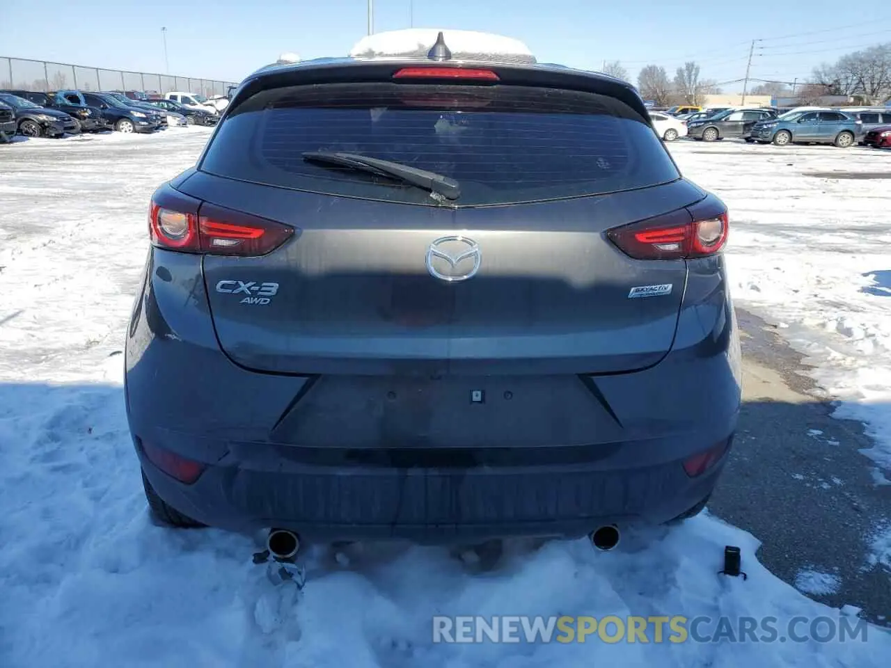 6 Photograph of a damaged car JM1DKFB73K0406480 MAZDA CX-3 2019