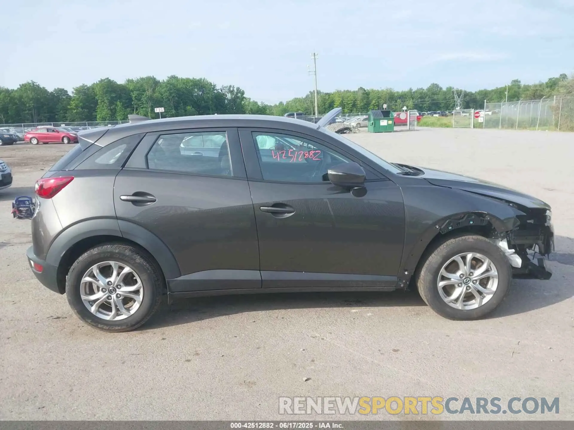13 Photograph of a damaged car JM1DKFB73K0427698 MAZDA CX-3 2019