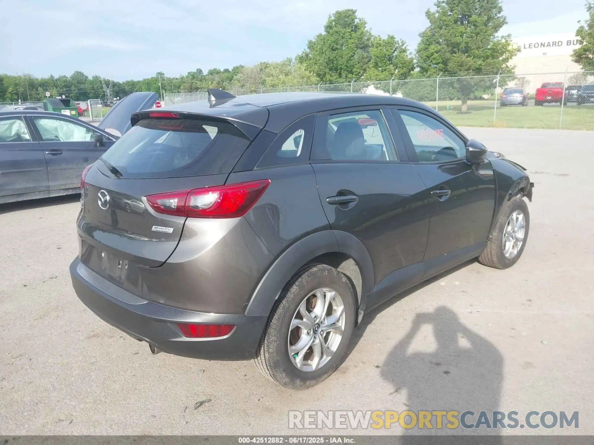 4 Photograph of a damaged car JM1DKFB73K0427698 MAZDA CX-3 2019