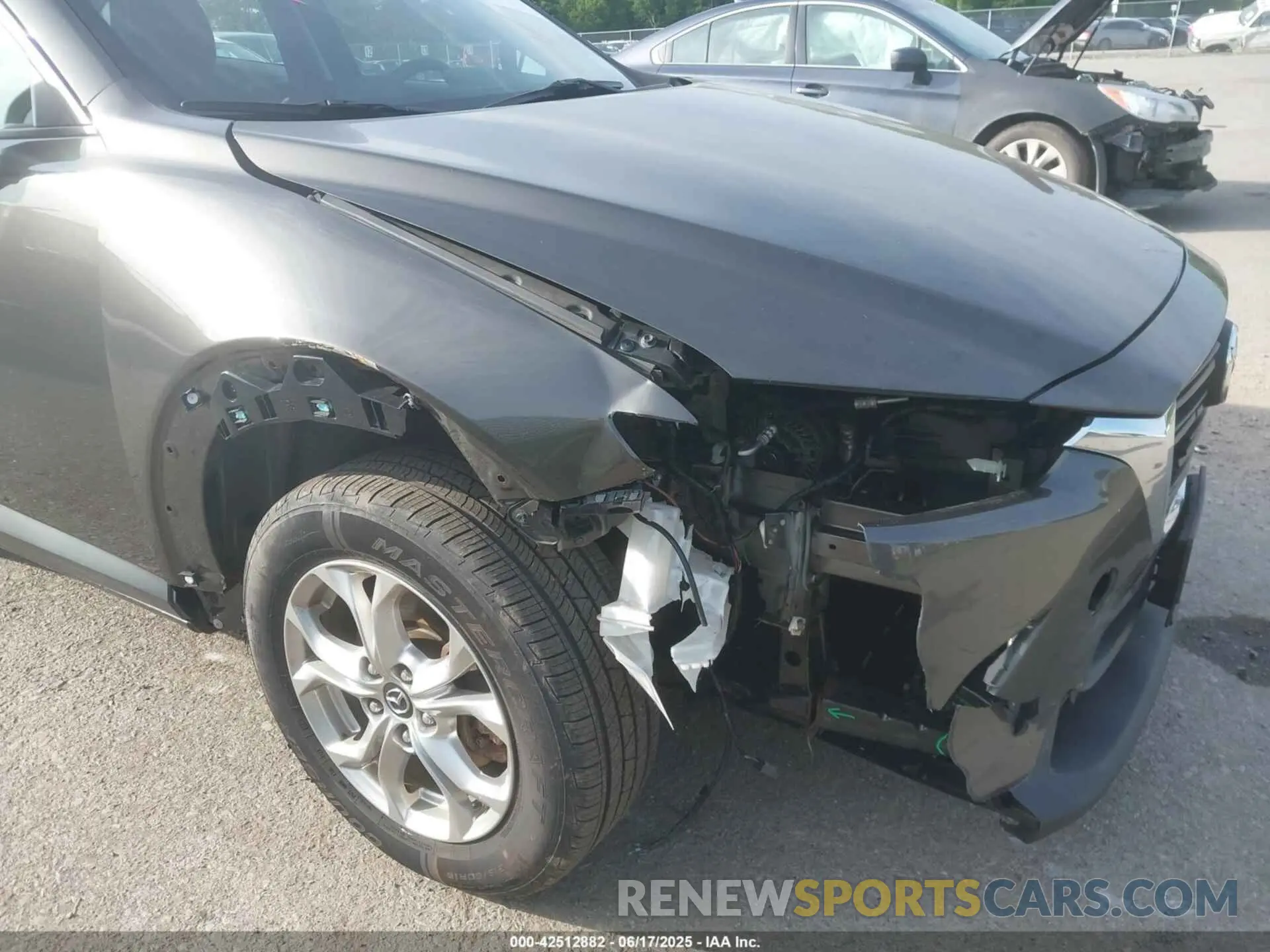 6 Photograph of a damaged car JM1DKFB73K0427698 MAZDA CX-3 2019