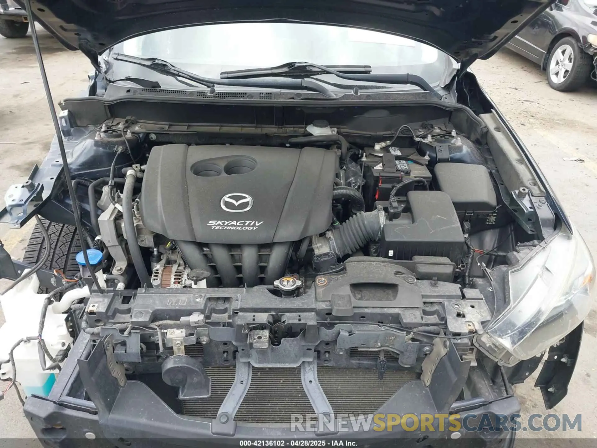 10 Photograph of a damaged car JM1DKFB74K0413034 MAZDA CX-3 2019