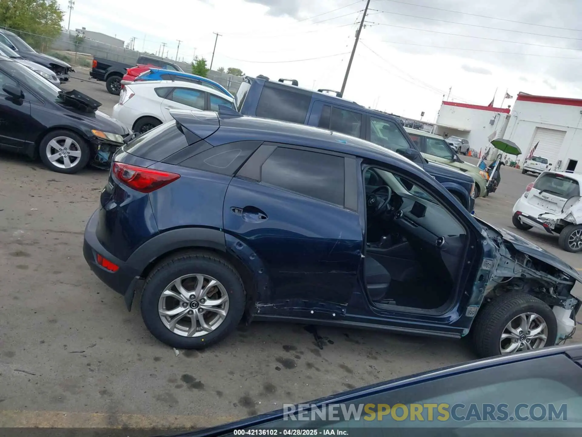 14 Photograph of a damaged car JM1DKFB74K0413034 MAZDA CX-3 2019