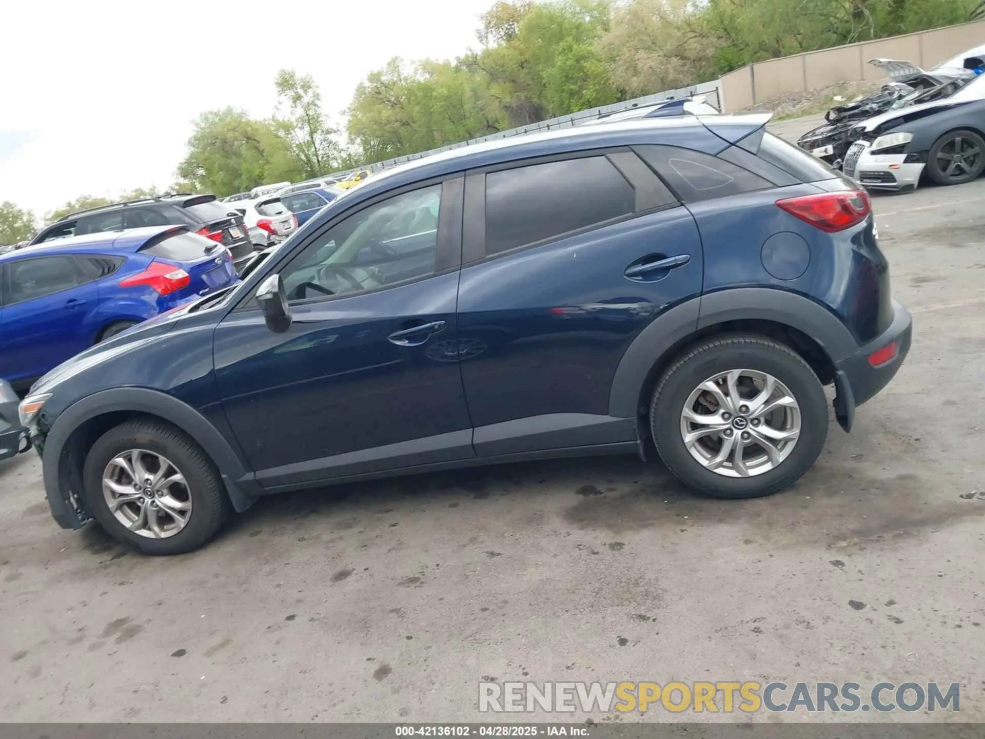 15 Photograph of a damaged car JM1DKFB74K0413034 MAZDA CX-3 2019