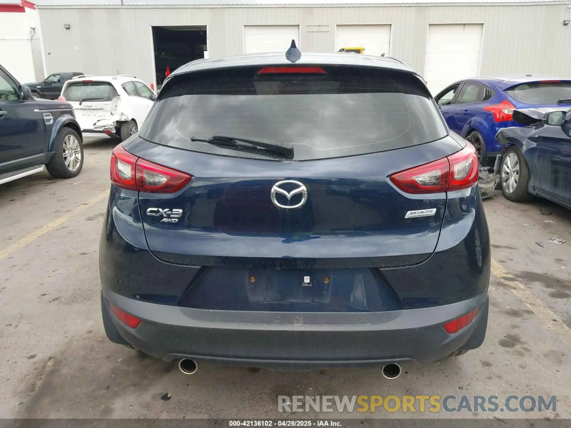 17 Photograph of a damaged car JM1DKFB74K0413034 MAZDA CX-3 2019