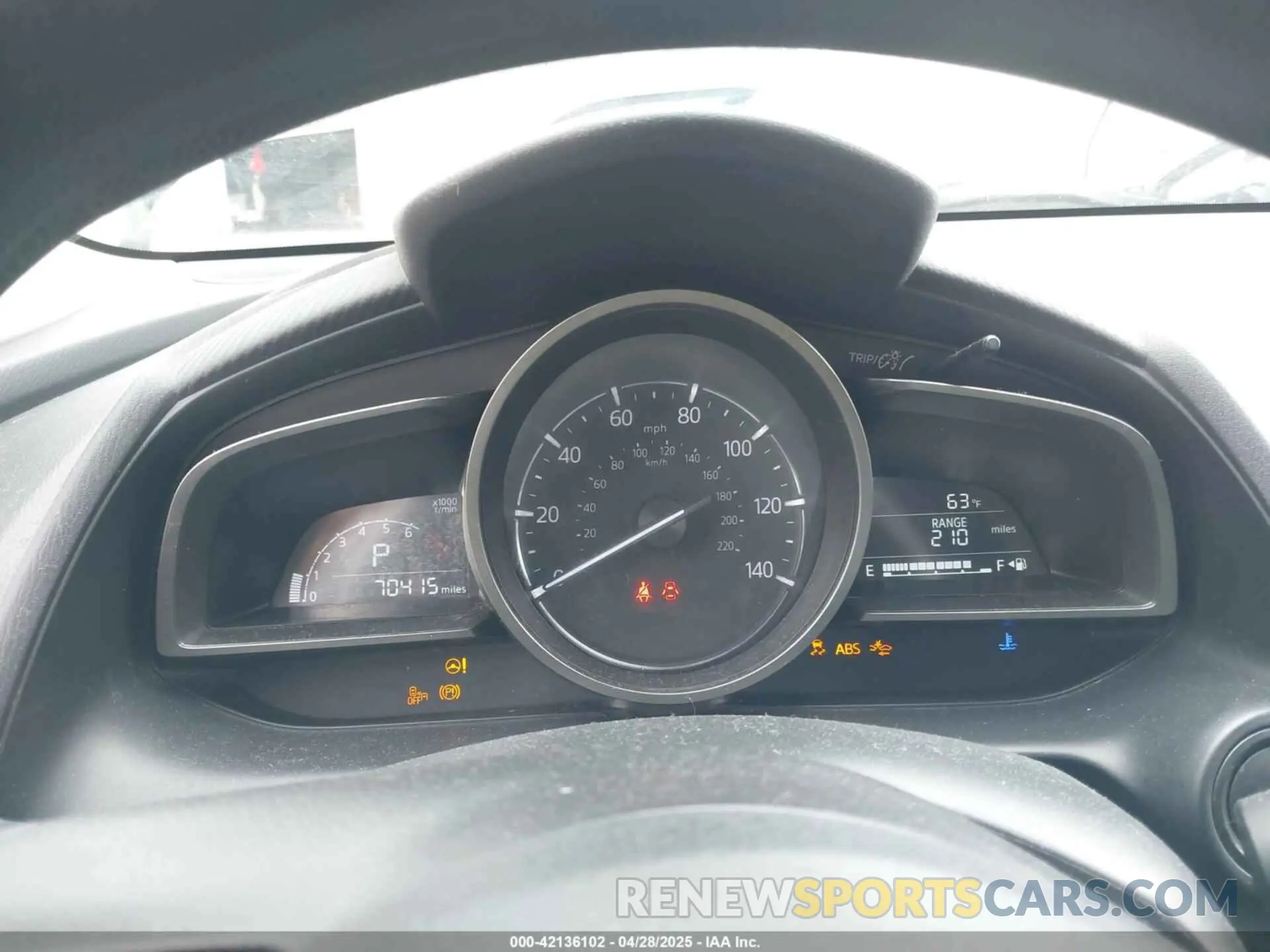 7 Photograph of a damaged car JM1DKFB74K0413034 MAZDA CX-3 2019