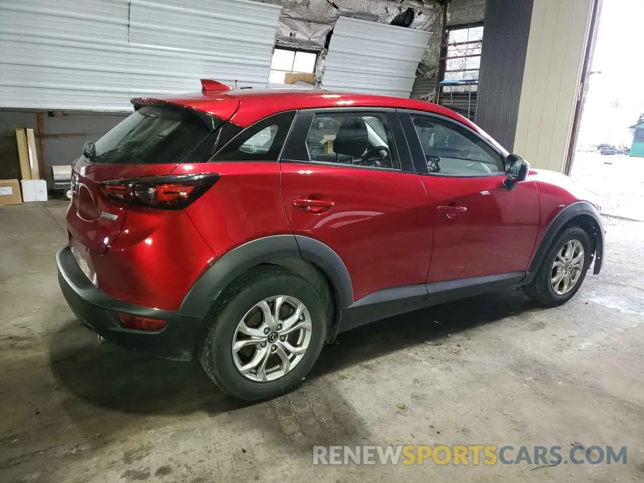 3 Photograph of a damaged car JM1DKFB74K0440556 MAZDA CX-3 2019