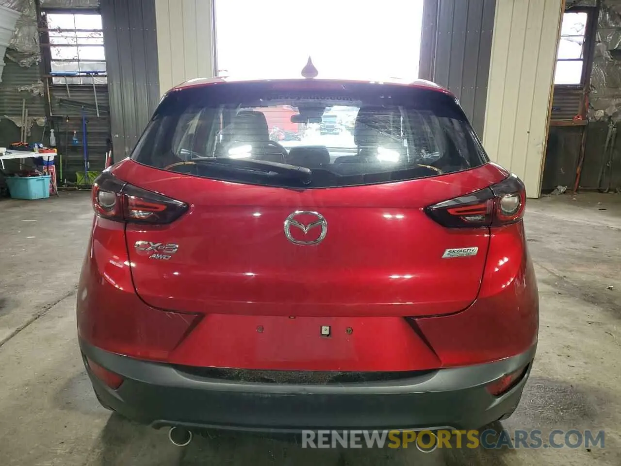 6 Photograph of a damaged car JM1DKFB74K0440556 MAZDA CX-3 2019