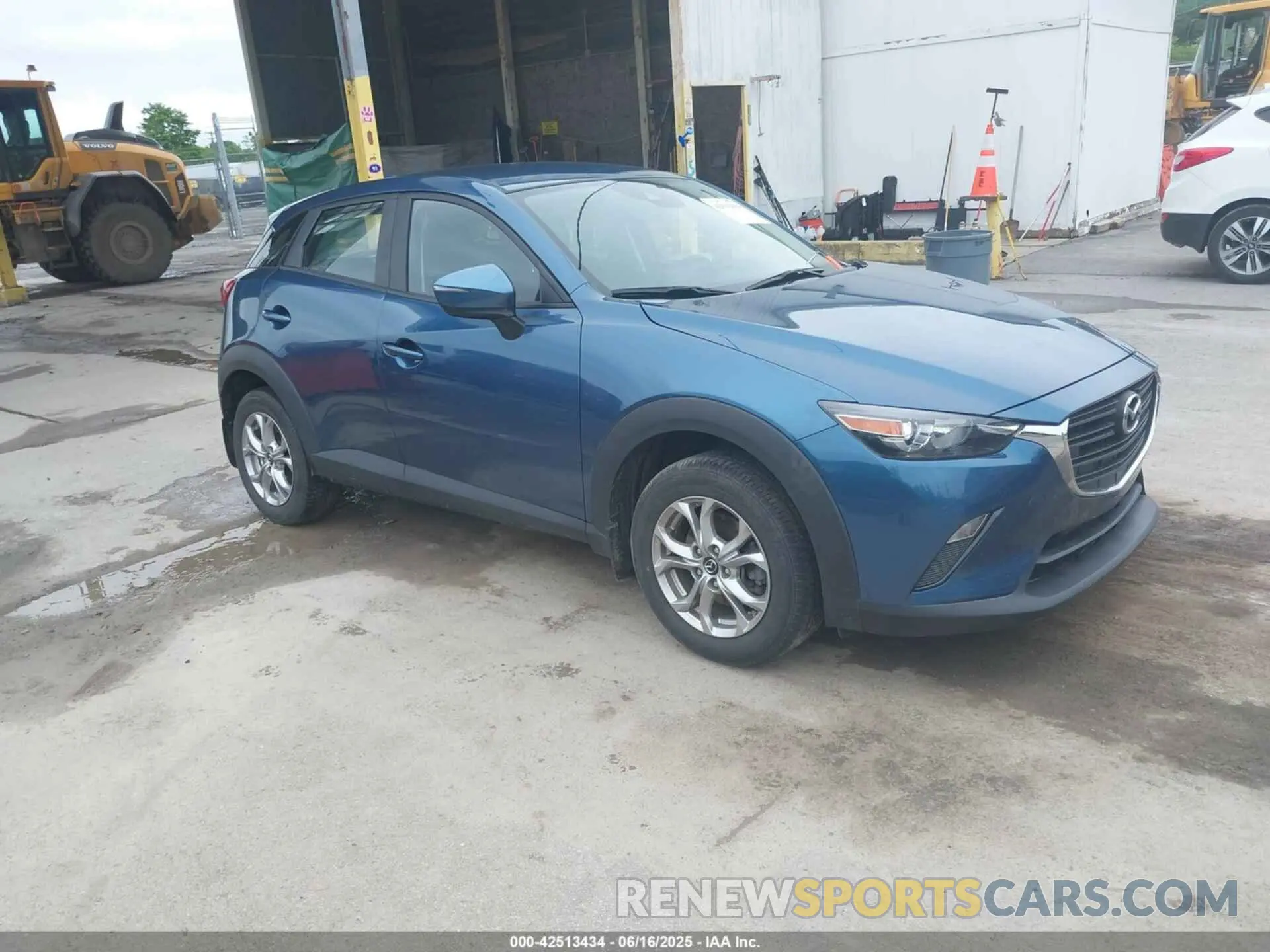 1 Photograph of a damaged car JM1DKFB74K1460042 MAZDA CX-3 2019
