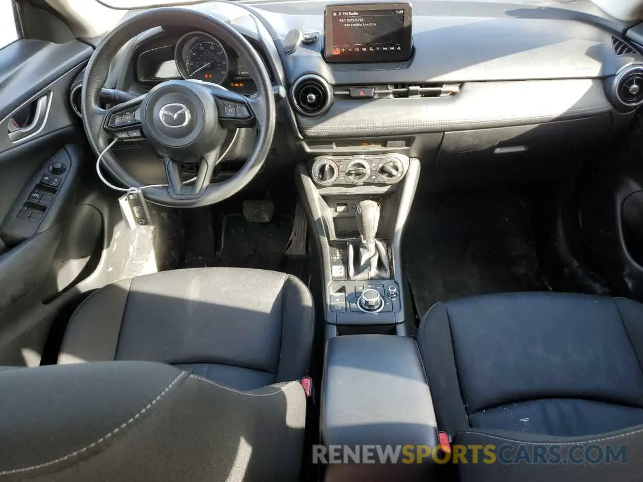 8 Photograph of a damaged car JM1DKFB75K1451219 MAZDA CX-3 2019
