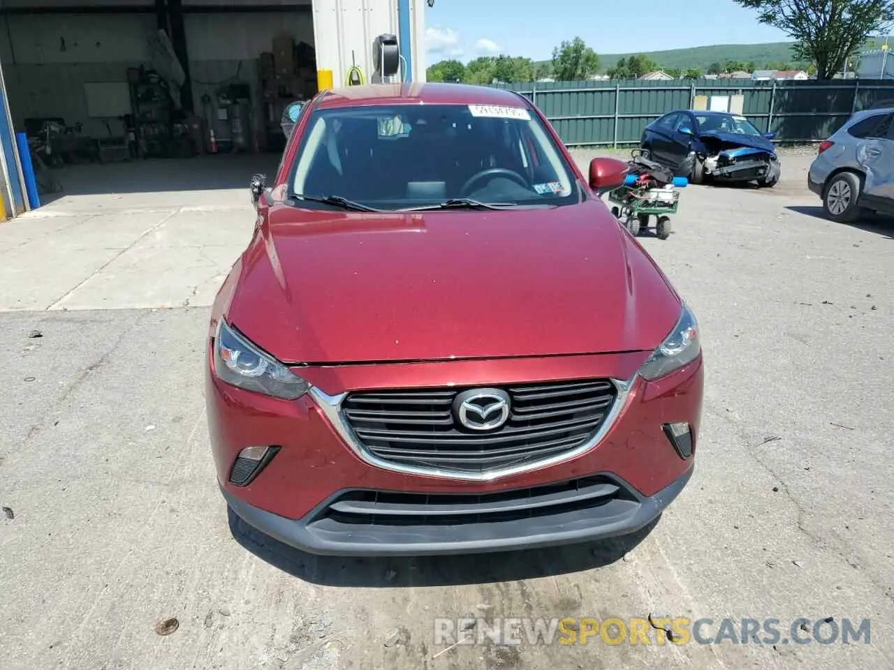 5 Photograph of a damaged car JM1DKFB76K1417435 MAZDA CX-3 2019