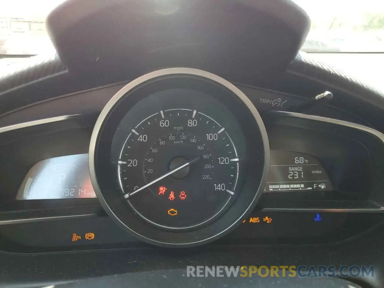 9 Photograph of a damaged car JM1DKFB76K1417435 MAZDA CX-3 2019