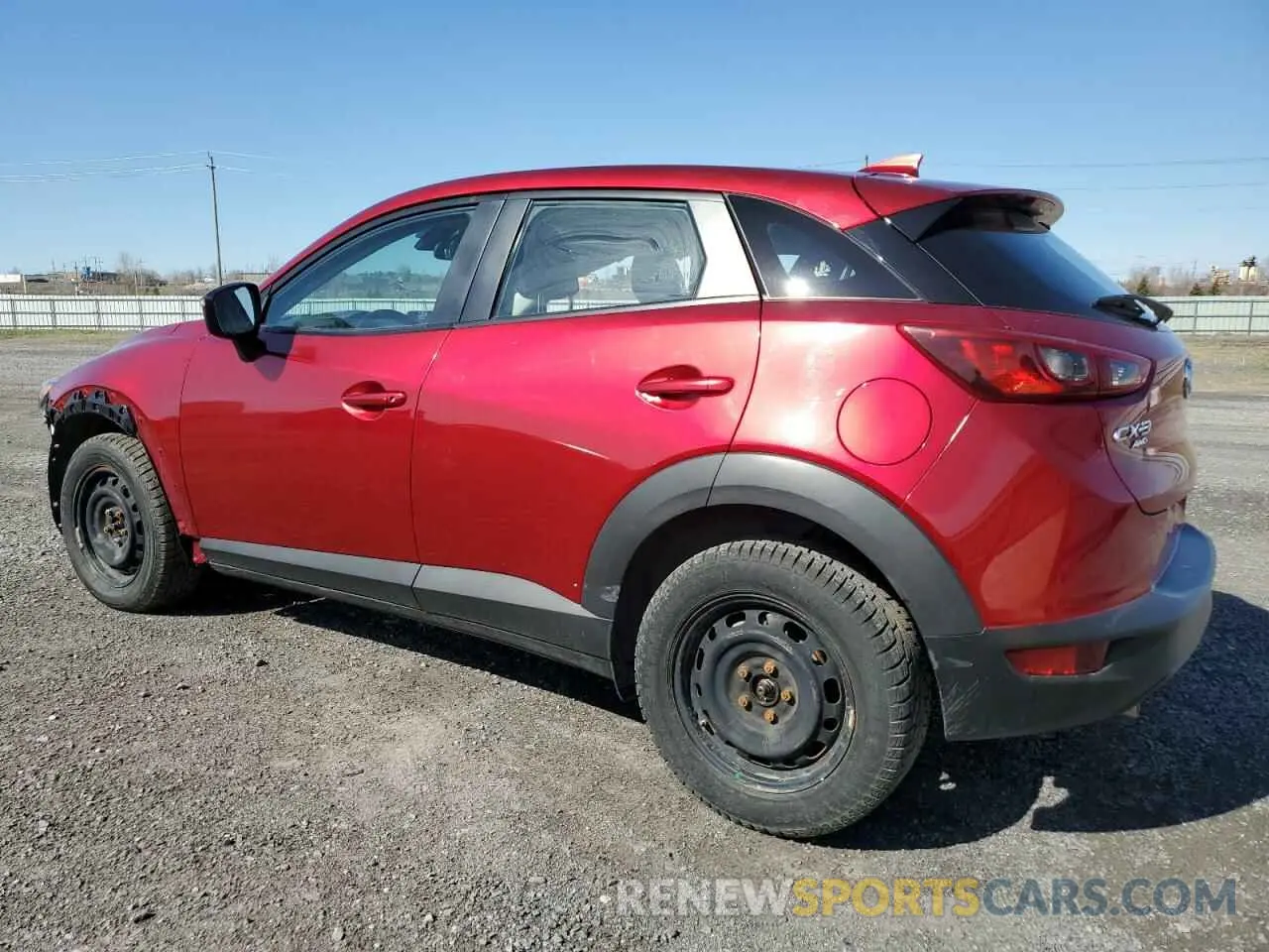 2 Photograph of a damaged car JM1DKFB76K1447051 MAZDA CX-3 2019