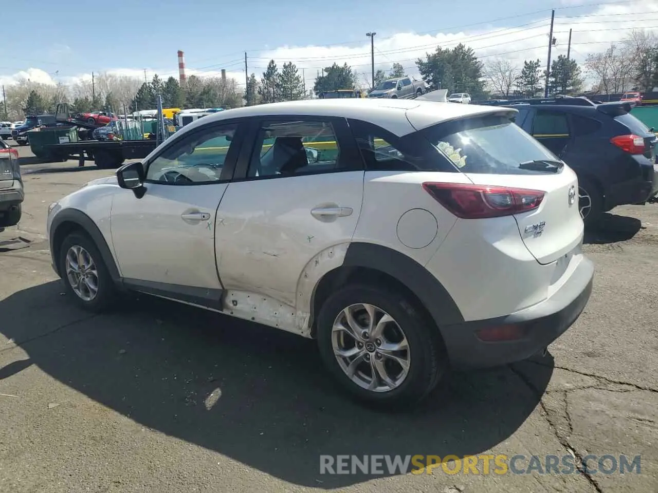 2 Photograph of a damaged car JM1DKFB76K1450791 MAZDA CX-3 2019