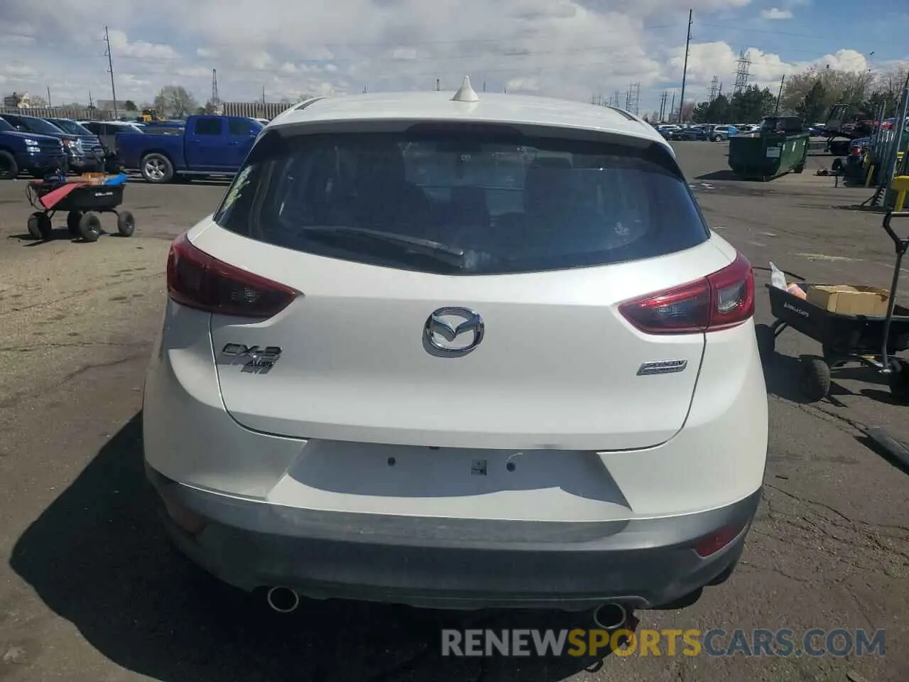 6 Photograph of a damaged car JM1DKFB76K1450791 MAZDA CX-3 2019
