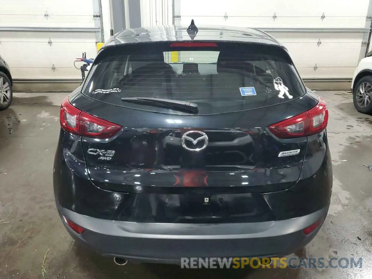 6 Photograph of a damaged car JM1DKFB78K0443699 MAZDA CX-3 2019