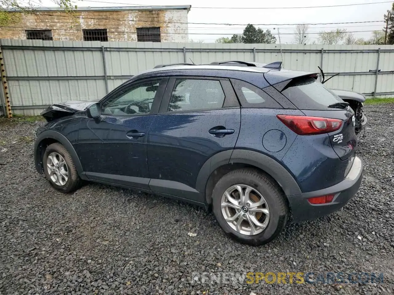 2 Photograph of a damaged car JM1DKFB78K0448899 MAZDA CX-3 2019