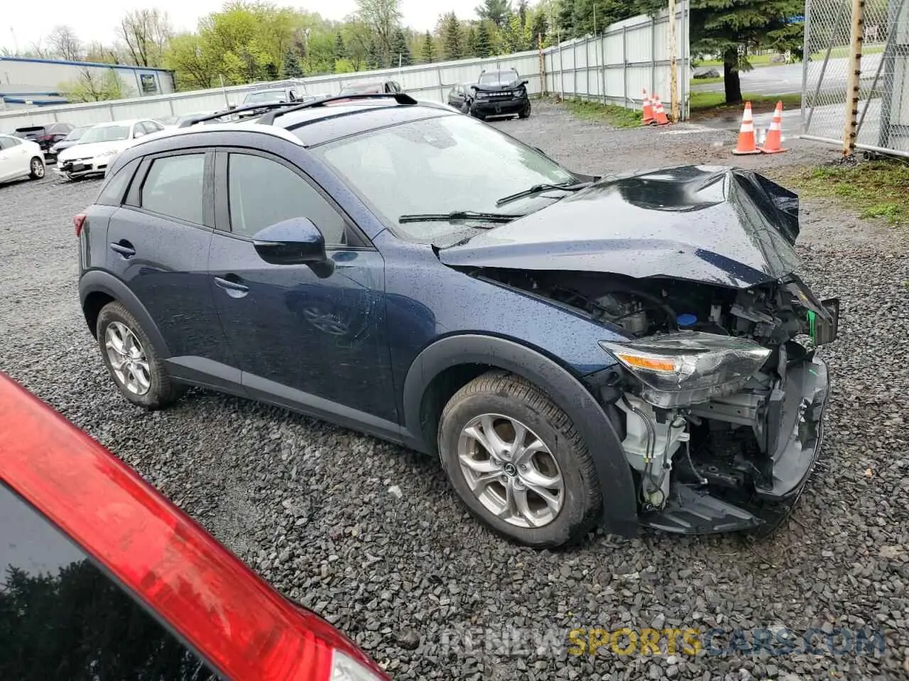 4 Photograph of a damaged car JM1DKFB78K0448899 MAZDA CX-3 2019