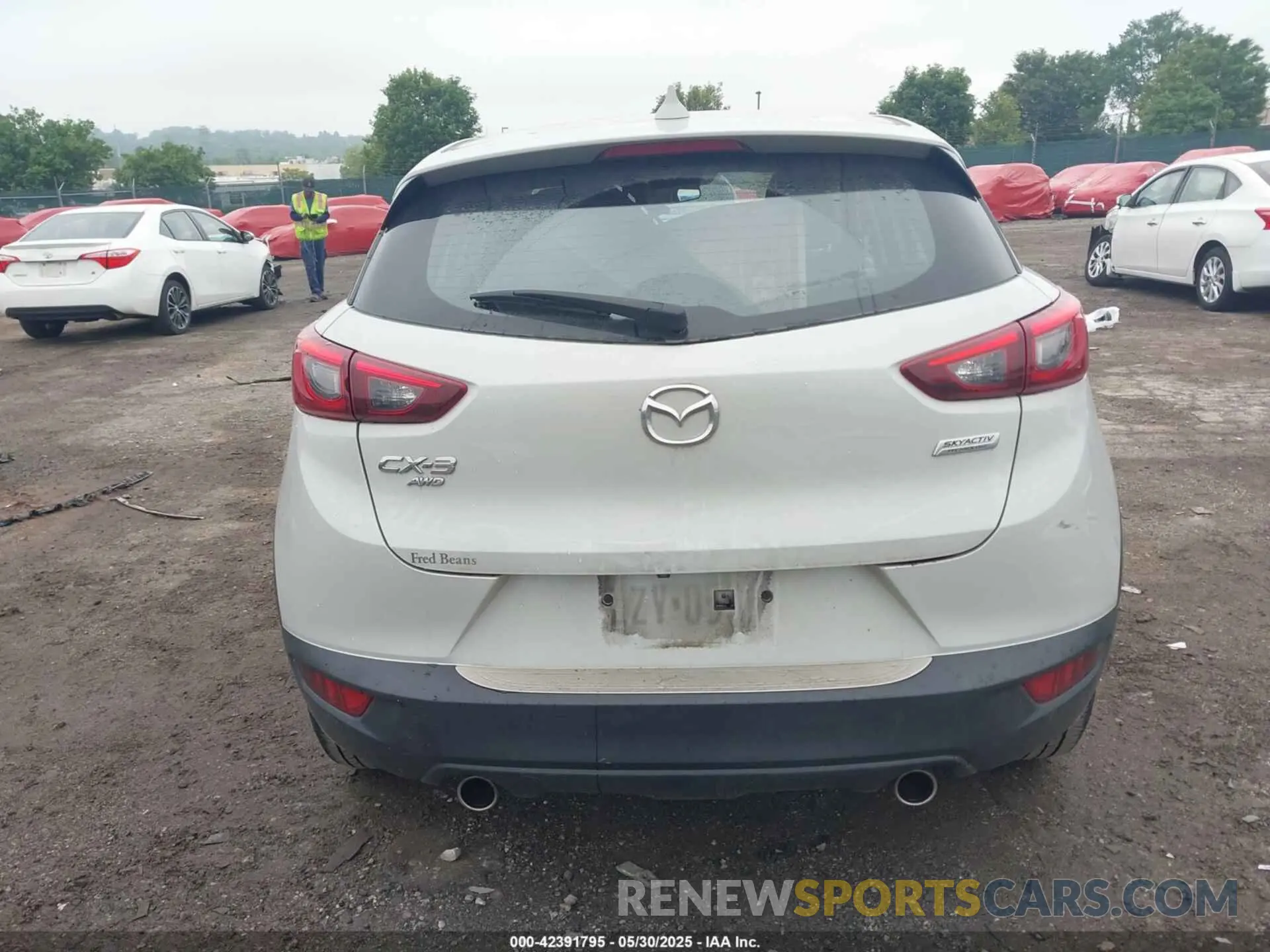15 Photograph of a damaged car JM1DKFB79K0443792 MAZDA CX-3 2019
