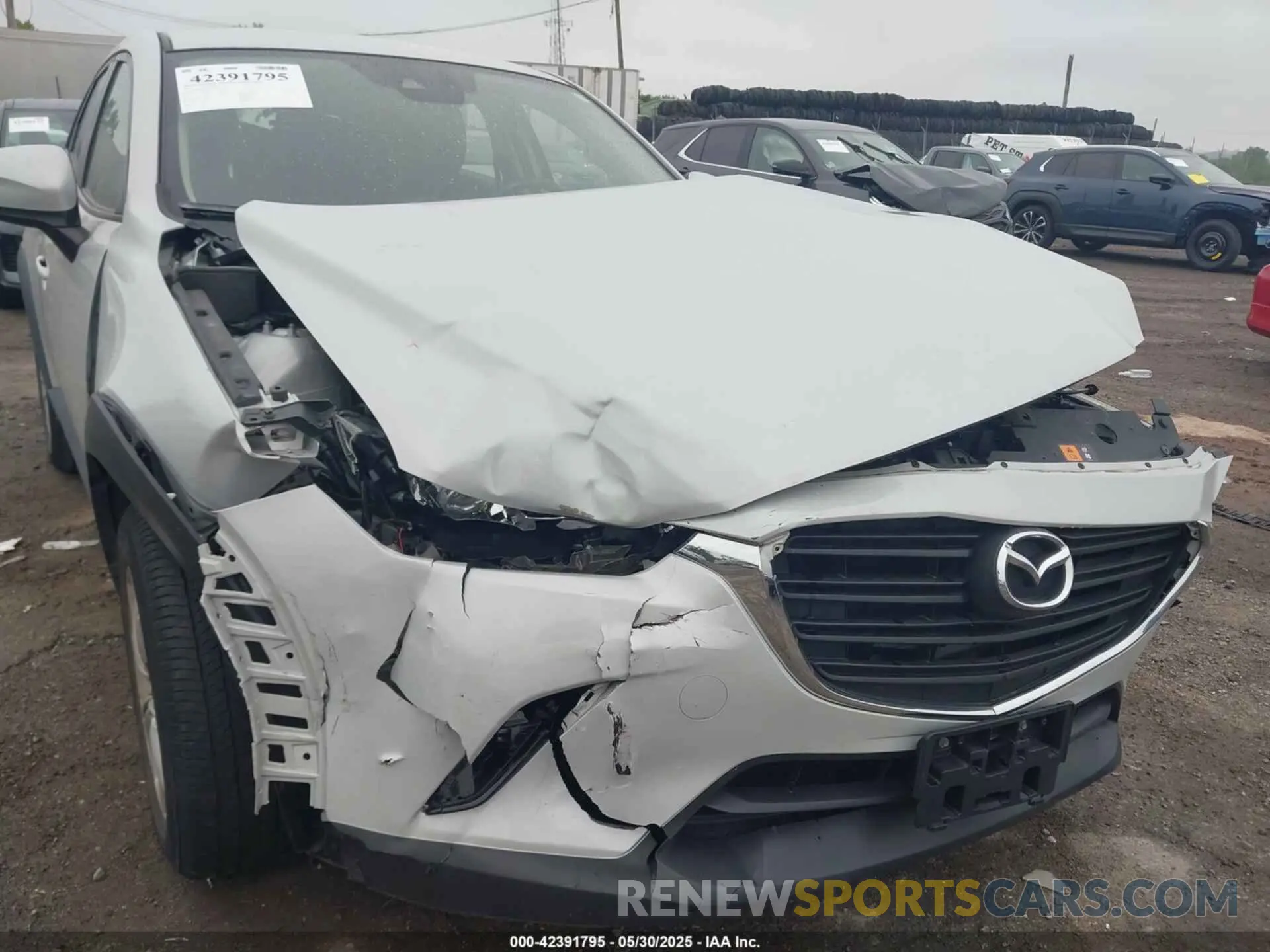 6 Photograph of a damaged car JM1DKFB79K0443792 MAZDA CX-3 2019