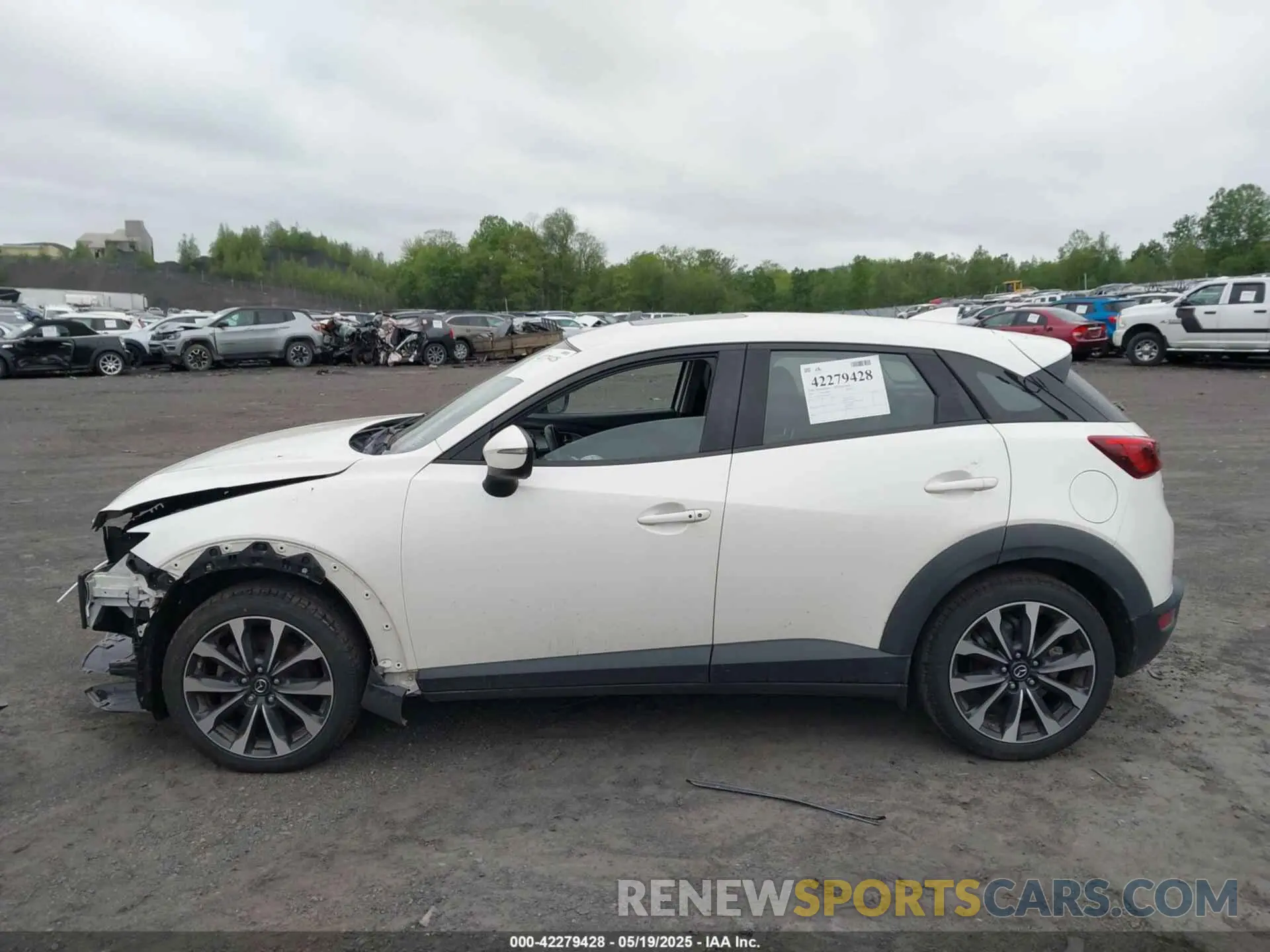 14 Photograph of a damaged car JM1DKFC70K0424269 MAZDA CX-3 2019