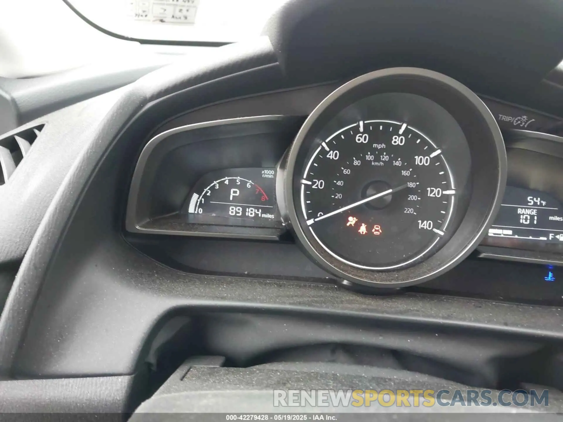 7 Photograph of a damaged car JM1DKFC70K0424269 MAZDA CX-3 2019