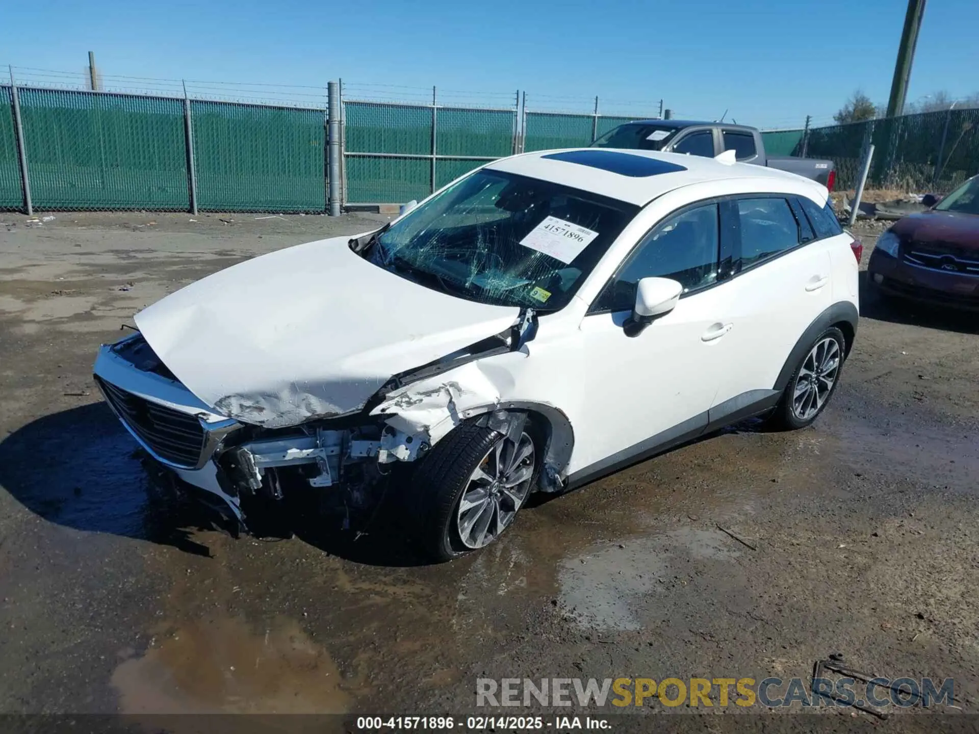 2 Photograph of a damaged car JM1DKFC70K0428242 MAZDA CX-3 2019