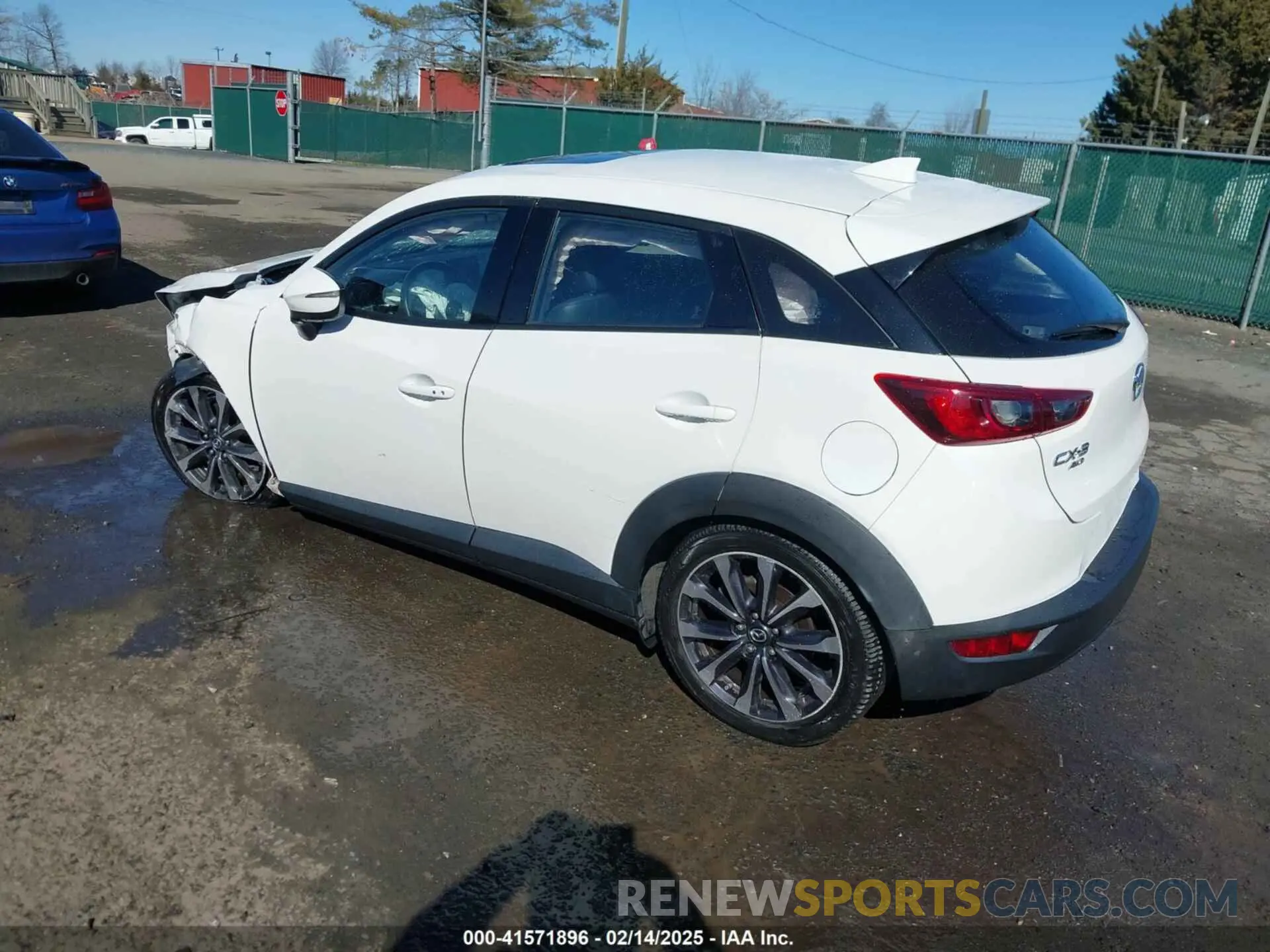 3 Photograph of a damaged car JM1DKFC70K0428242 MAZDA CX-3 2019