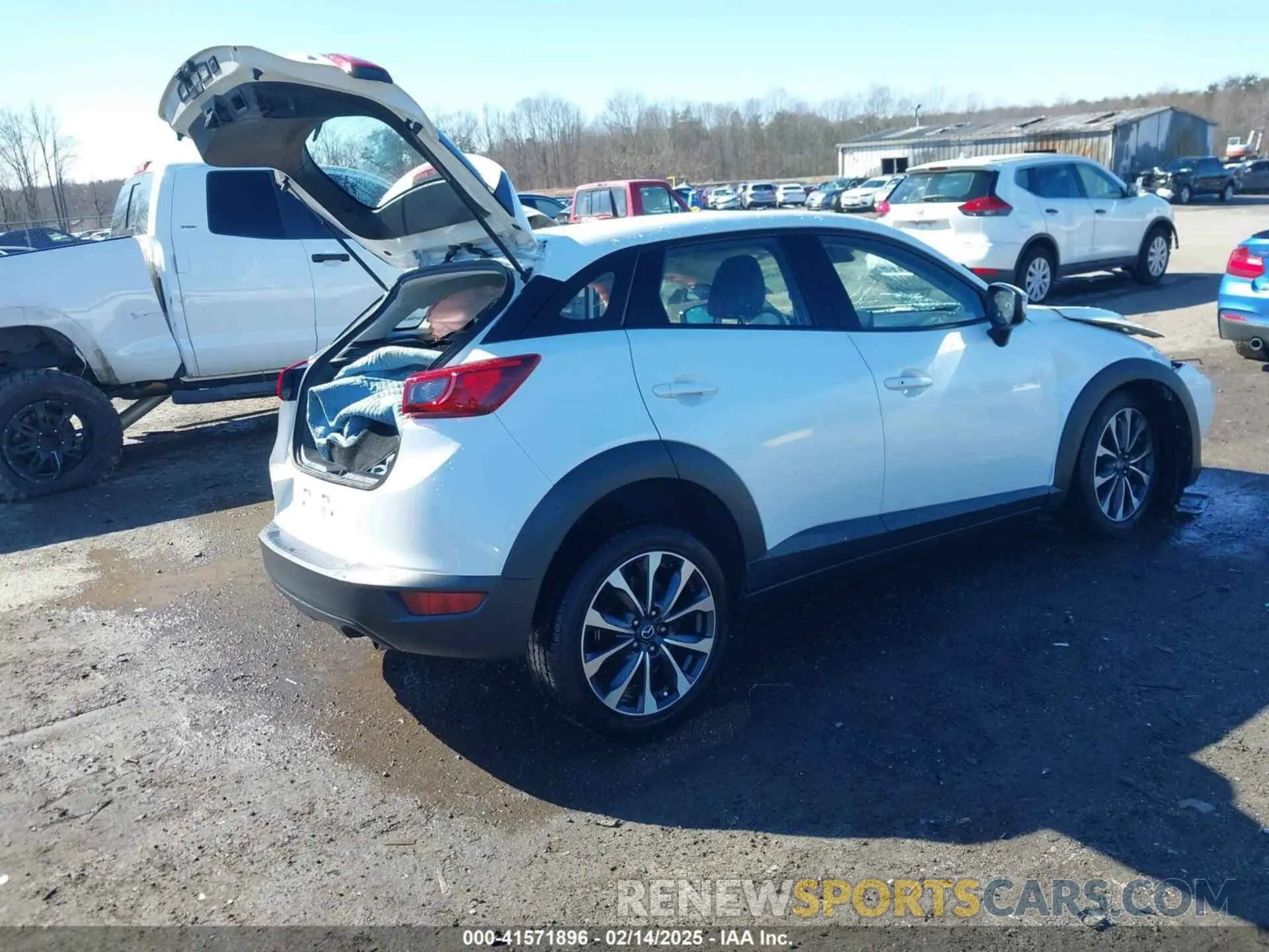 4 Photograph of a damaged car JM1DKFC70K0428242 MAZDA CX-3 2019