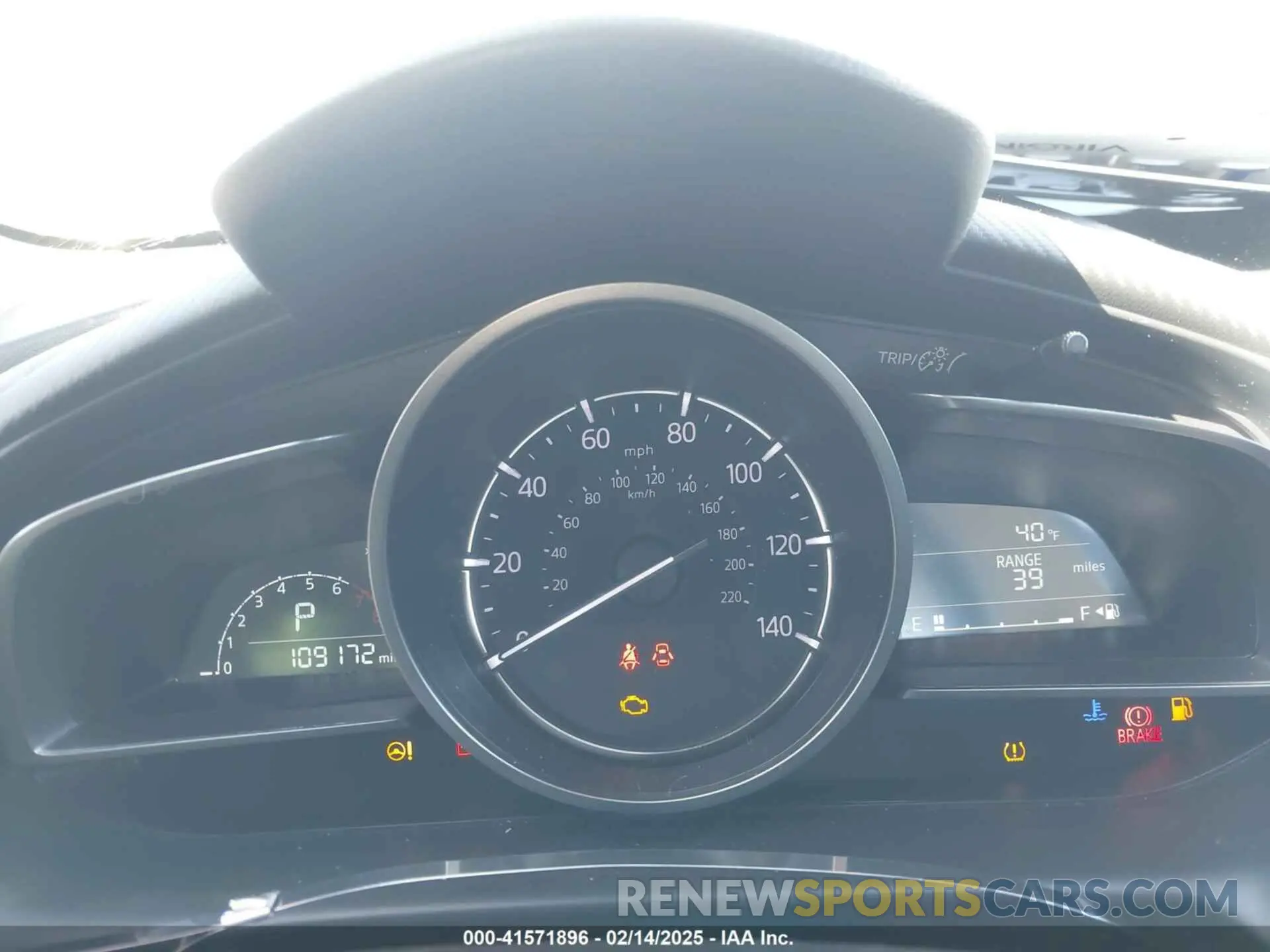7 Photograph of a damaged car JM1DKFC70K0428242 MAZDA CX-3 2019