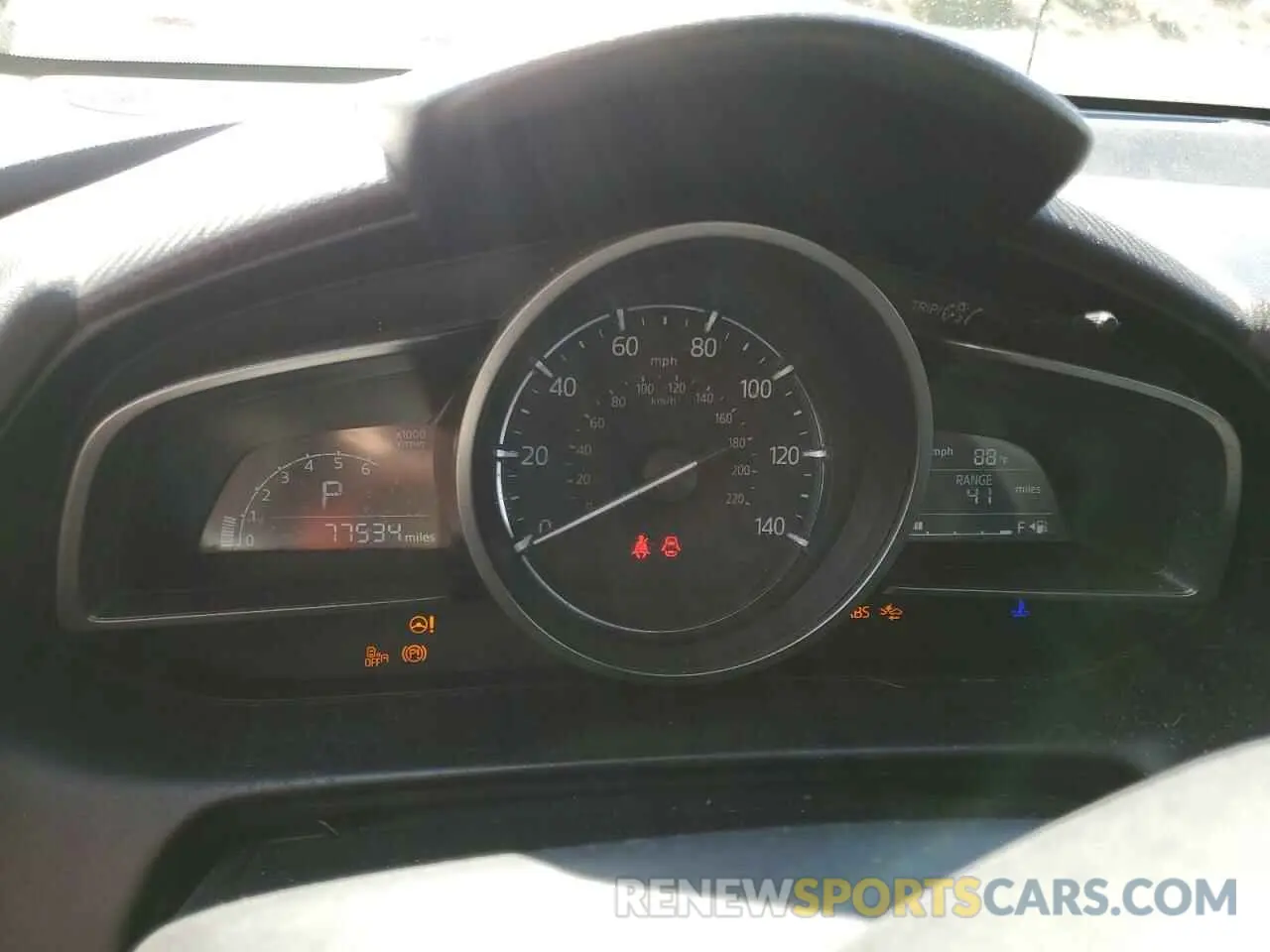 9 Photograph of a damaged car JM1DKFC72K0430266 MAZDA CX-3 2019